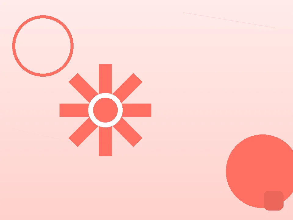 Ícone em forma de estrela, sobre fundo em tons de coral, marca visual da categoria indie.